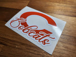 Celina Bobcats Cursive Sticker