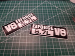 I Force 5.7 badges