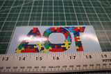 AOT Autism Decal